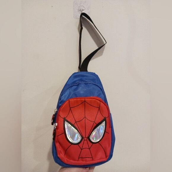 Marvel SpiderMan Mini Sling Bookbag/Backpack - Picture 6 of 6